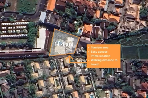 Land in Seminyak, Badung, Bali (14132)
